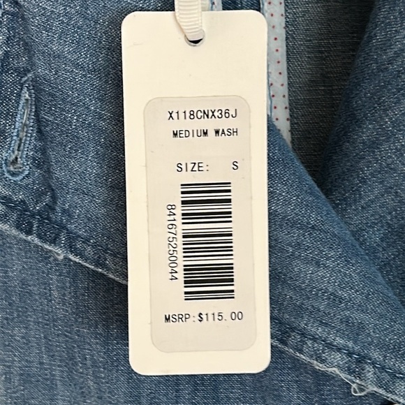 MAX JEANS BY MAX STUDIOS (NEW) MILITARY DOUBLE BREASTED TRENCH COAT SZ S - Picture 5 of 14